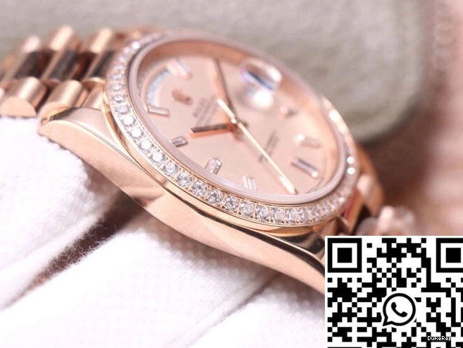 Dial Factory M228345RBR-0007 Diamond Sundust EW Rolex Day-Date 0310